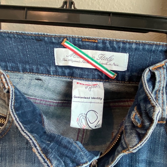 👖🎉 MET 🇮🇹 jeans size 28 - Picture 5 of 10